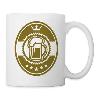 Beer Coat of Arms 01 - Mug - white - Right