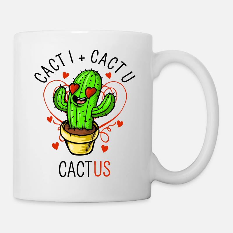 CactUS - Tasse - Weiß