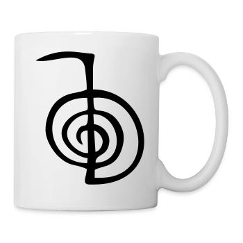 ChoKu Rei - Reikisymbol - Tasse - Weiß - Rechts