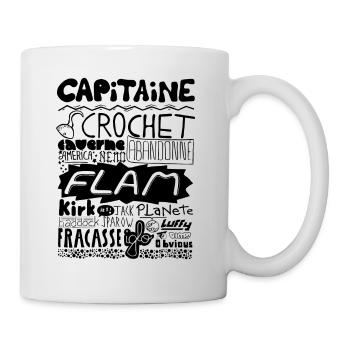 Capitaine - Mug blanc - blanc - Droite