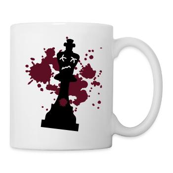 schach matt - Tasse - Weiß - Rechts