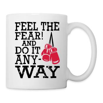 Boxen Boxing - Tasse - Weiß - Rechts