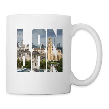 London England UK GB - Mug - white - Right