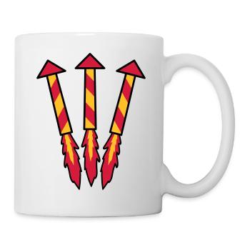 Firework Rockets - Mug - white - Right