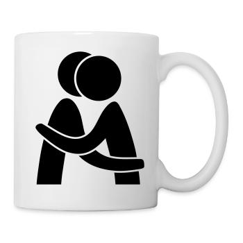 Hug - Mug blanc - blanc - Droite