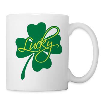 Lucky Shamrock - Mug - white - Right