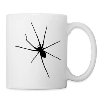 araignée spider halloween insect arac vintage - Mug blanc - blanc - Droite