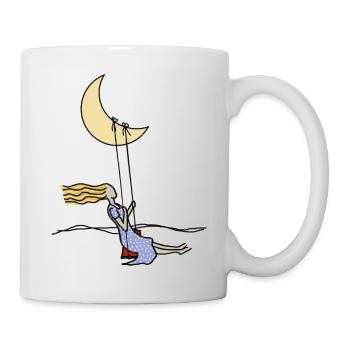 moon swing - Mug - white - Right