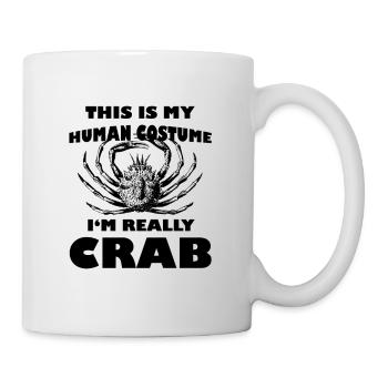 crabe - Mug blanc - blanc - Droite