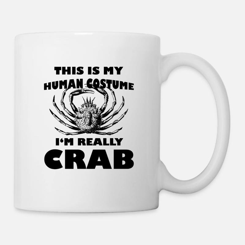 Krabbe - Tasse - Weiß