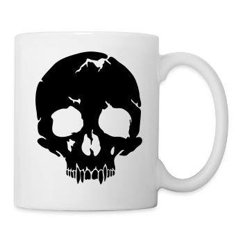 Skull - Mug - white - Right