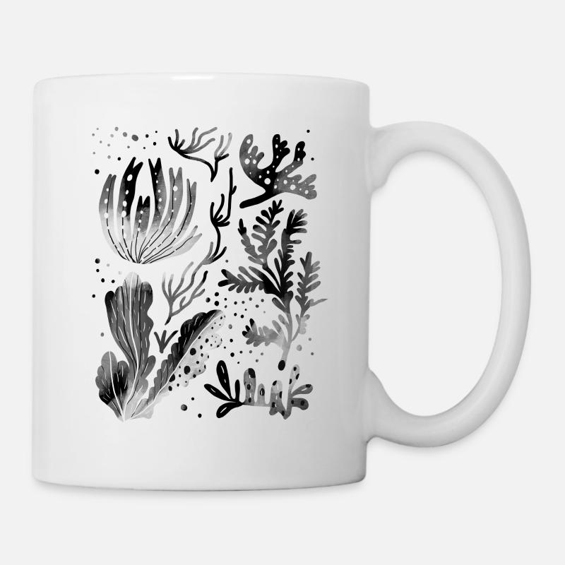 Plongée sous-marine aux algues - Mug blanc - blanc