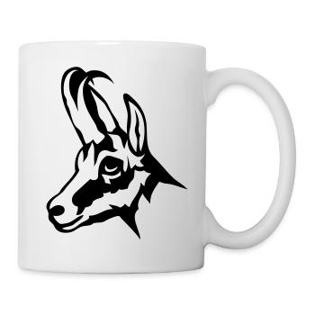 chamois animal sauvage 1102 - Mug blanc - blanc - Droite