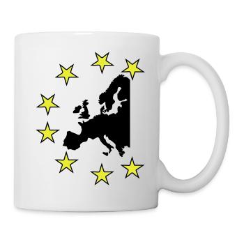 europa - Tasse - Weiß - Rechts