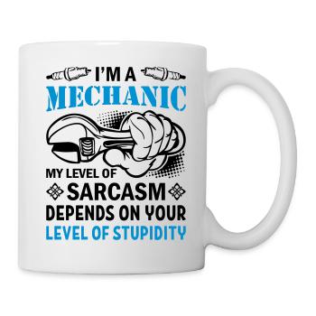 I'm A Mechanic - Tasse - Weiß - Rechts