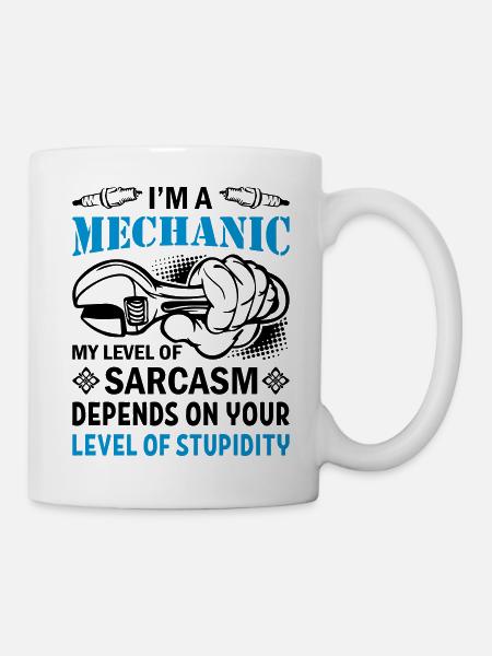 Je suis un mécanicien - Mug blanc - blanc
