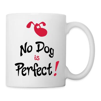 humorous dog - Mug - white - Right