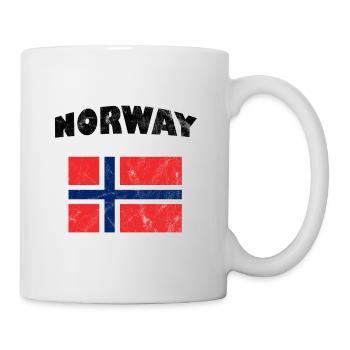 Norway flag - Mug - white - Right