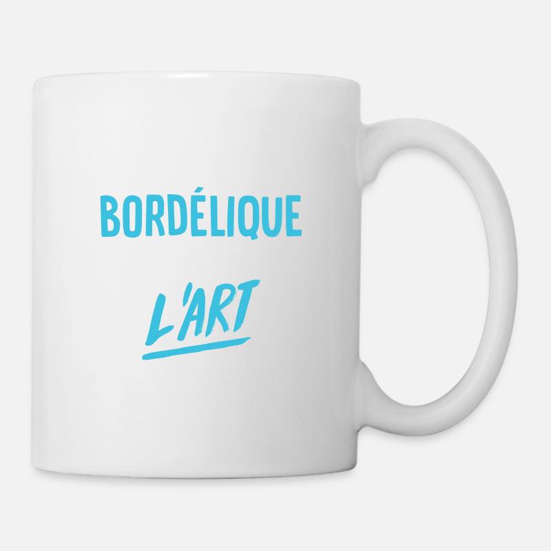 Pas bordélique humour - Mug blanc - blanc