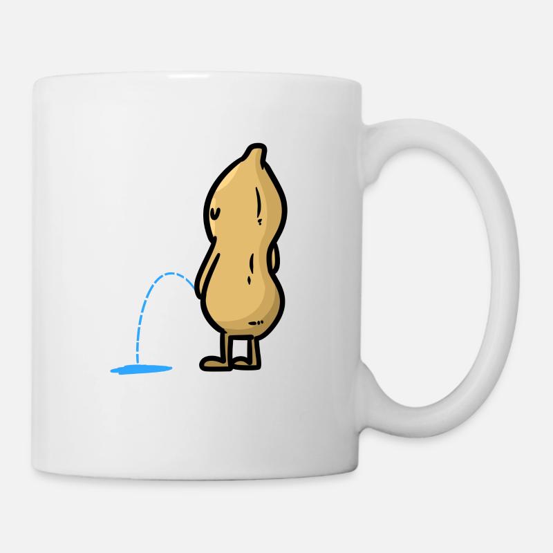 PeeNut - Tasse - Weiß