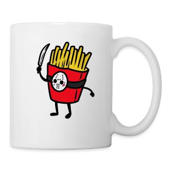 Fries Killer - Tasse - Weiß - Rechts