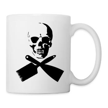 Maler - Tasse - Weiß - Rechts