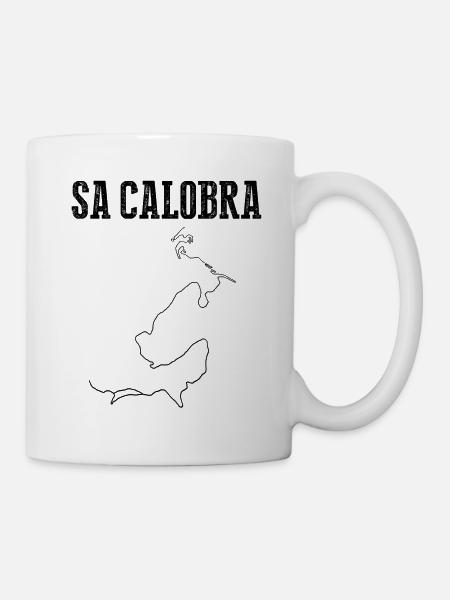 Sa Calobra Mallorca Spanien - Tasse - Weiß