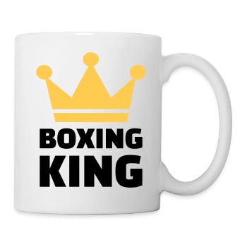 Boxing King - Mug blanc - blanc - Droite