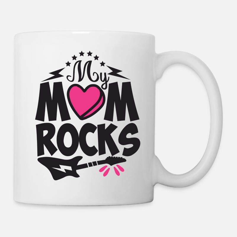 My Mom Rocks - Mug - white