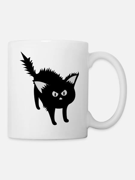 kater - Tasse - Weiß