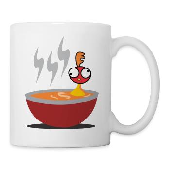 Chicken soup chicken - Mug - white - Right