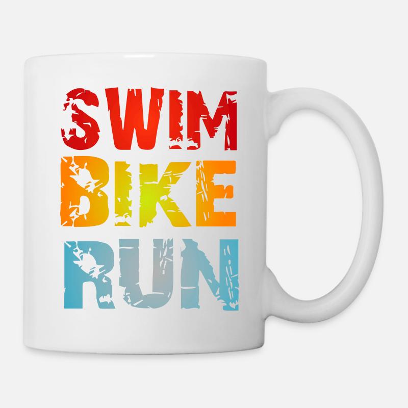 Triathlon - Mug blanc - blanc