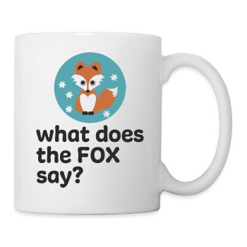 fuchs - Tasse - Weiß - Rechts