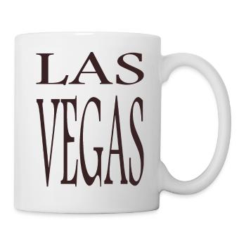 Las Vegas - Tasse - Weiß - Rechts