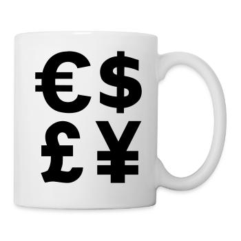 Argent - Mug blanc - blanc - Droite