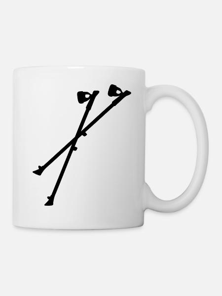 Nordic Walking - Mug blanc - blanc