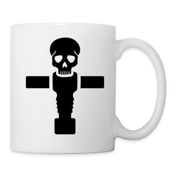 Tischkicker - Tasse - Weiß - Rechts