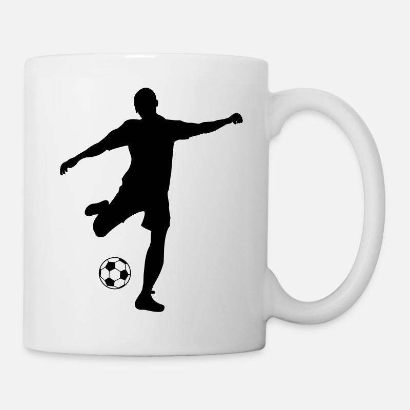 fussballer - Tasse - Weiß