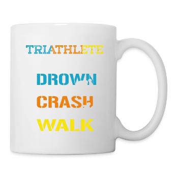 Triathlon - Tasse - Weiß - Rechts