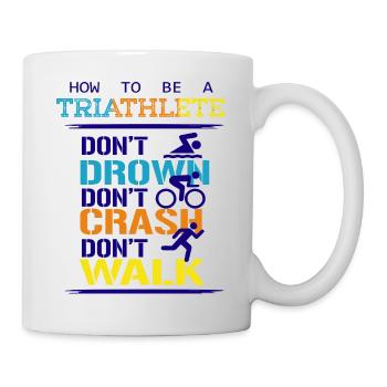Triathlon - Tasse - Weiß - Rechts