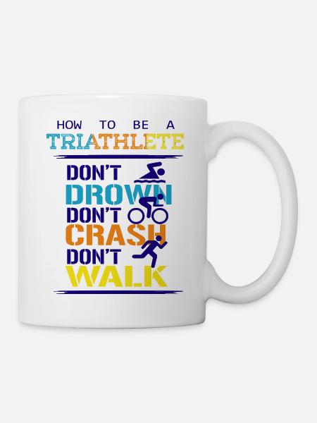 Triathlon - Tasse - Weiß