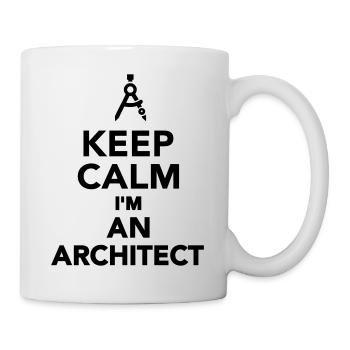 Keep calm I'm an Architect - Mug blanc - blanc - Droite