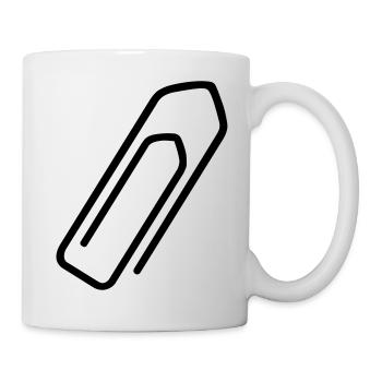 Paper clip - Mug - white - Right