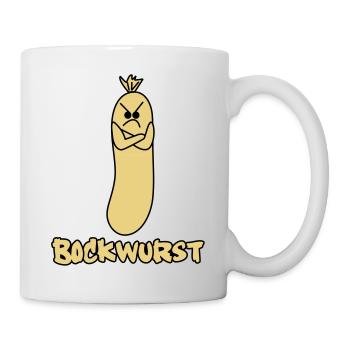bockwurst - Tasse - Weiß - Rechts