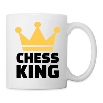 Chess King - Mug blanc - blanc - Droite