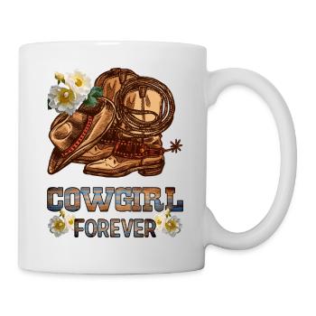 Cow Girl Forever - Mug - white - Right