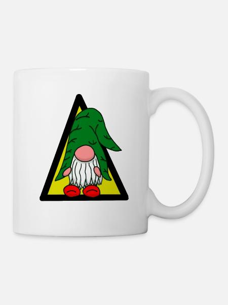 Zwerg Zwerge Wichtel Märchenfigur Kinder Baby - Tasse - Weiß
