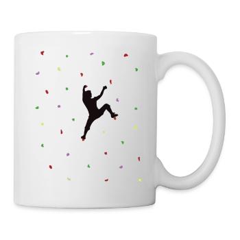 Bouldern Climbing Klettern - Tasse - Weiß - Rechts
