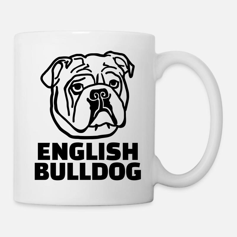 English Bulldog - Mug blanc - blanc
