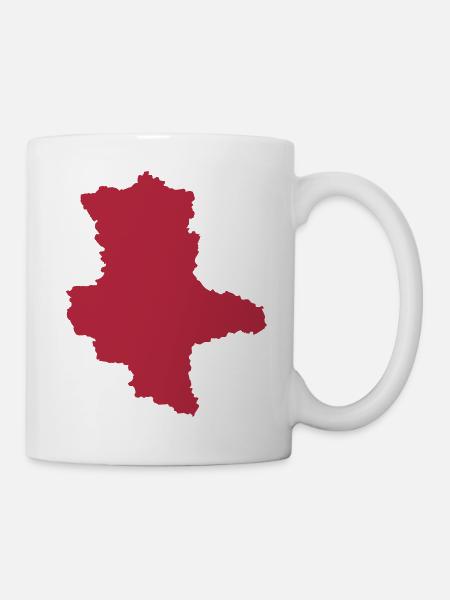 Sachsen Anhalt - Tasse - Weiß